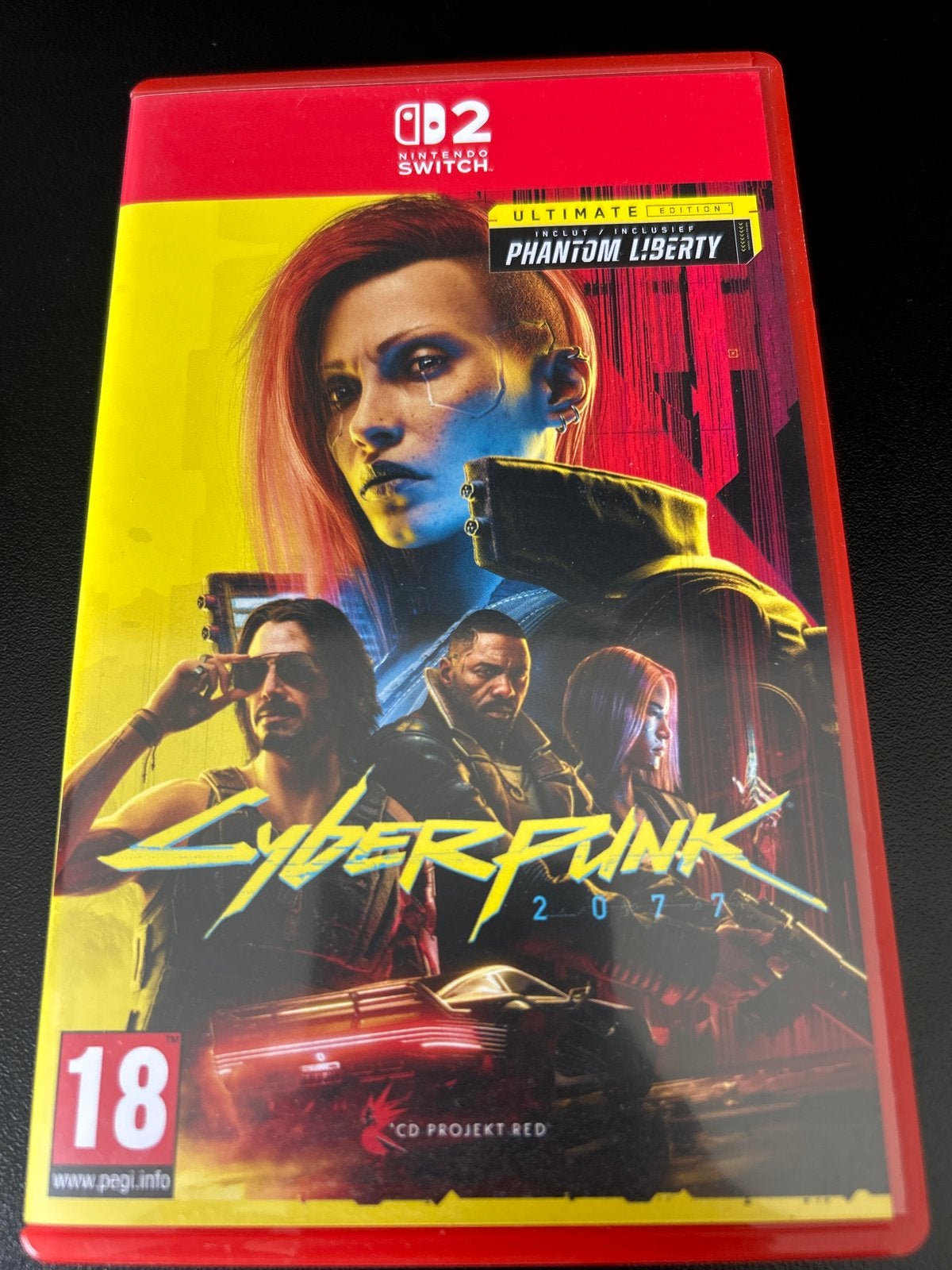Cyberpunk 2077 Ultimate Edition + Phantom Liberty Switch, Ophalen, Vanaf 18 jaar, 1 speler, Zo goed als nieuw