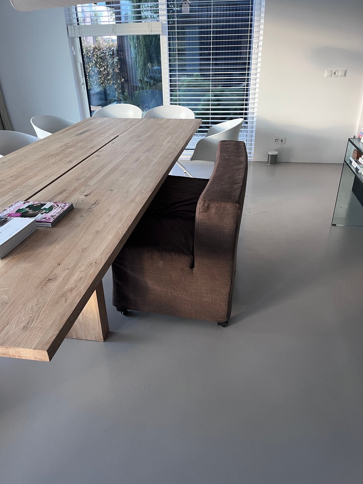 Design Henk Vos by Lintelo Dwi eetbank, Gebruikt, Tweepersoons, 75 tot 100 cm, Ophalen of Verzenden