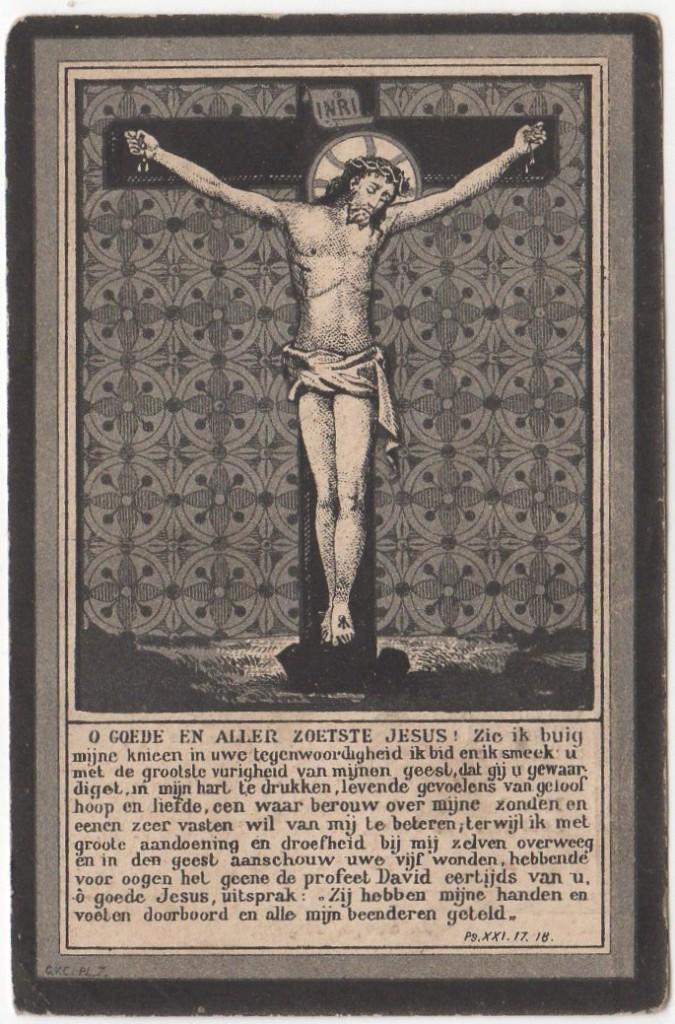 Josephus van Dessel 1813 Putte + 1895 Hallaer, 81 jaar oud, Verzenden