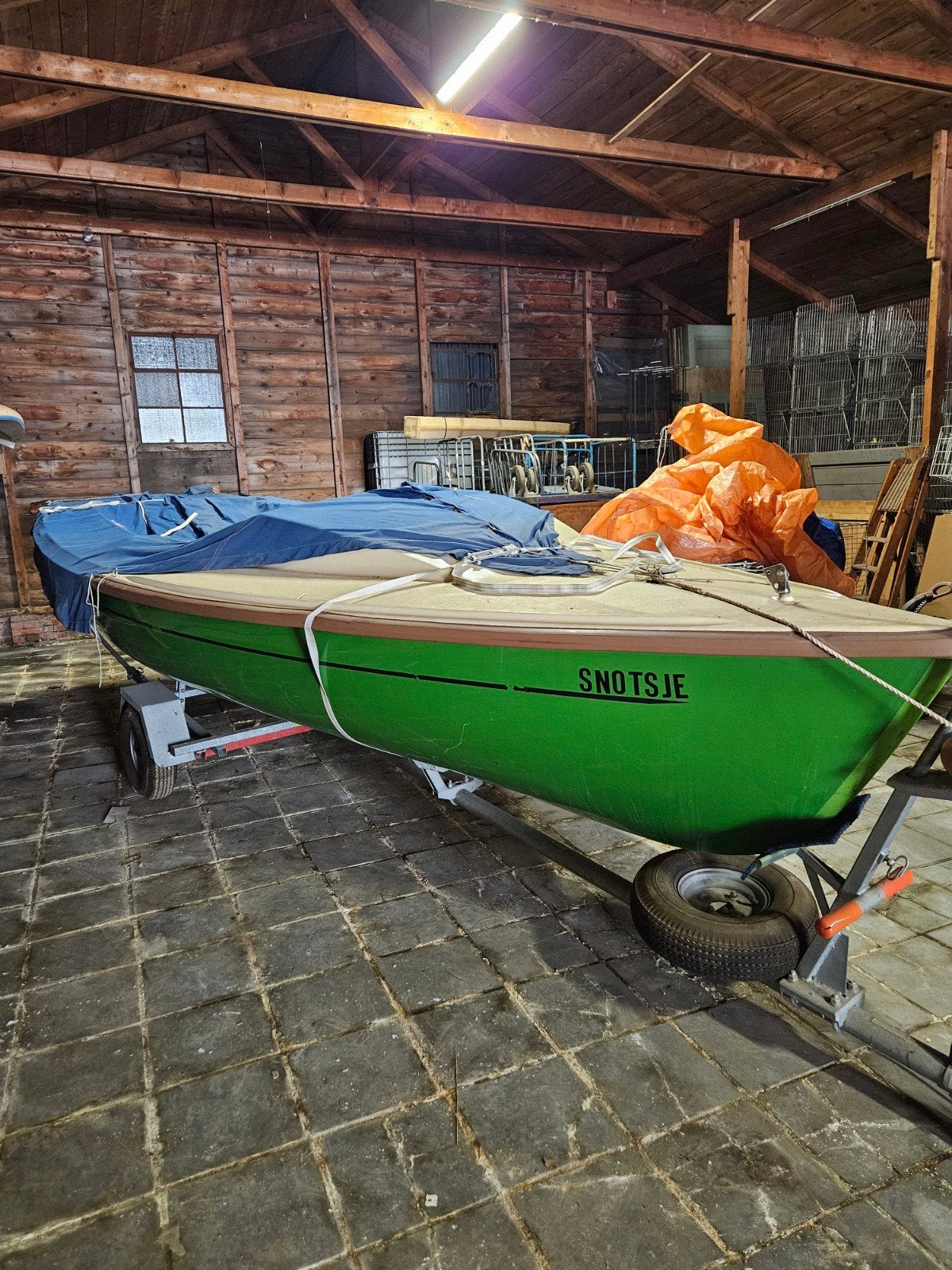 Varuna 501 Zeilboot met trailer, compleet en veel opberg, Ophalen of Verzenden