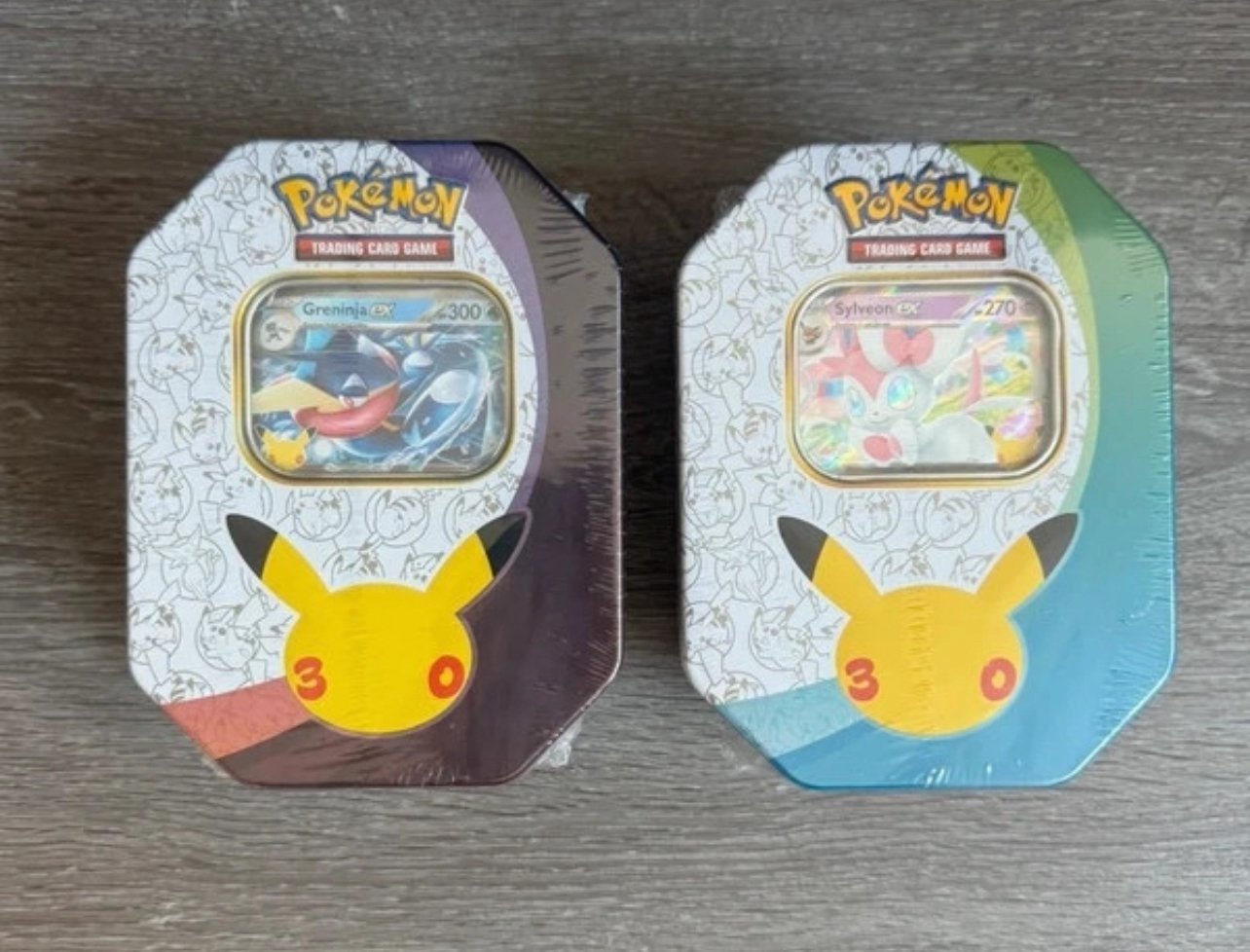 30th celebration tin Pokemon, Ophalen of Verzenden