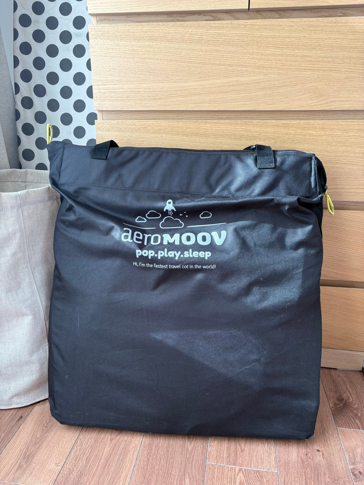 AeroMoov Pop-Up Reisbedje met Muggennet en zonnescherm, Ophalen, Gebruikt, Reisbedje