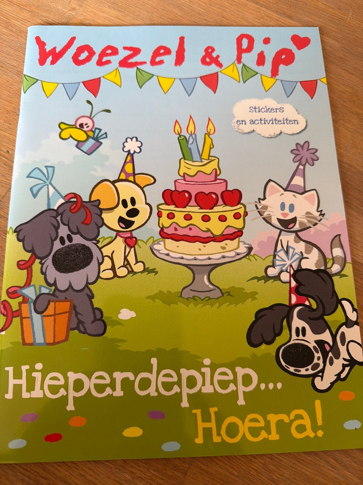 Woezel & Pip Hieperdepiep Hoera! – stickers & activiteiten, Ophalen of Verzenden