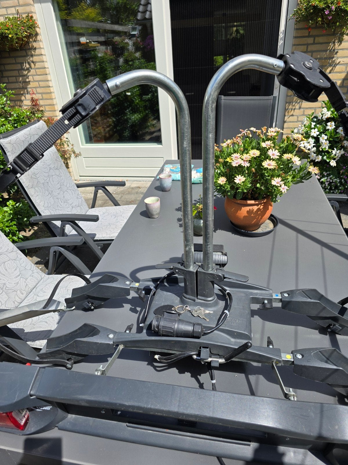 Twinny Load Ergo FFK Trekhaakdrager voor 2 fietsen, Ophalen, Gebruikt, Trekhaakdrager