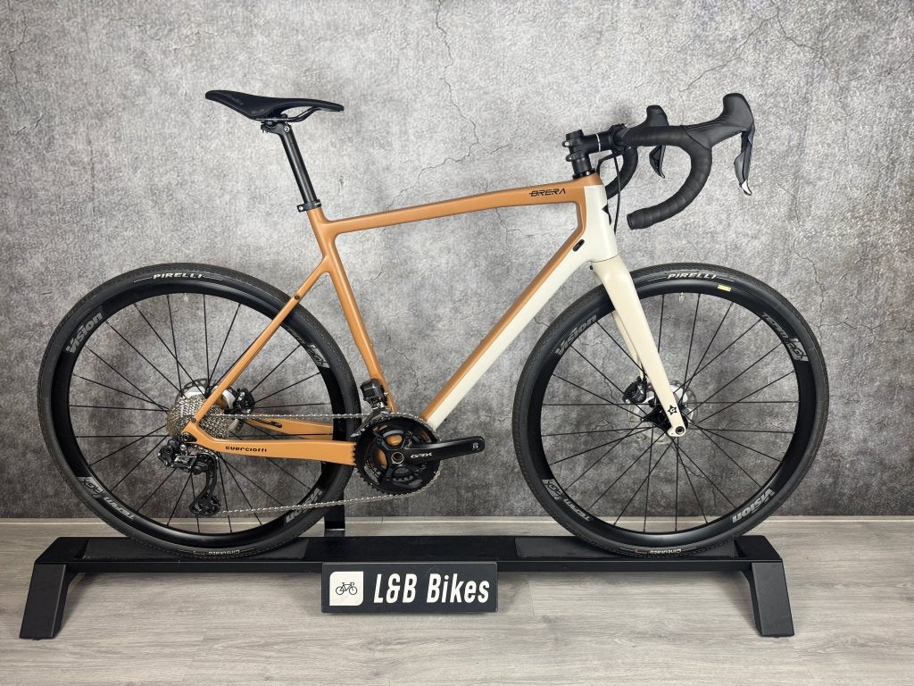 Nieuw! Guerciotti Brera GRX DI2 2x11 Carbon Gravelbike L, Fietsen en Brommers, Fietsen | Racefietsen, Overige merken, 28 inch