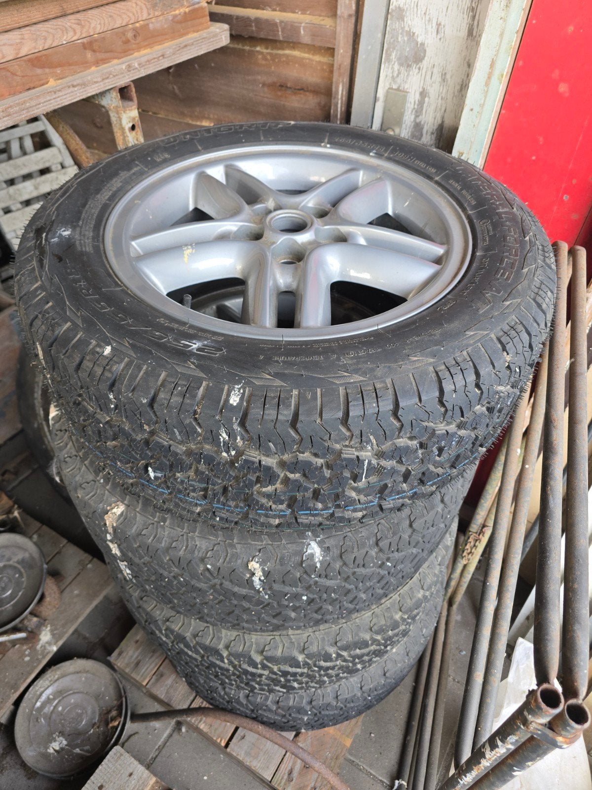 18" banden set discovery 2, Auto-onderdelen, Banden en Velgen, Ophalen, 18 inch, 255 mm, Nieuw