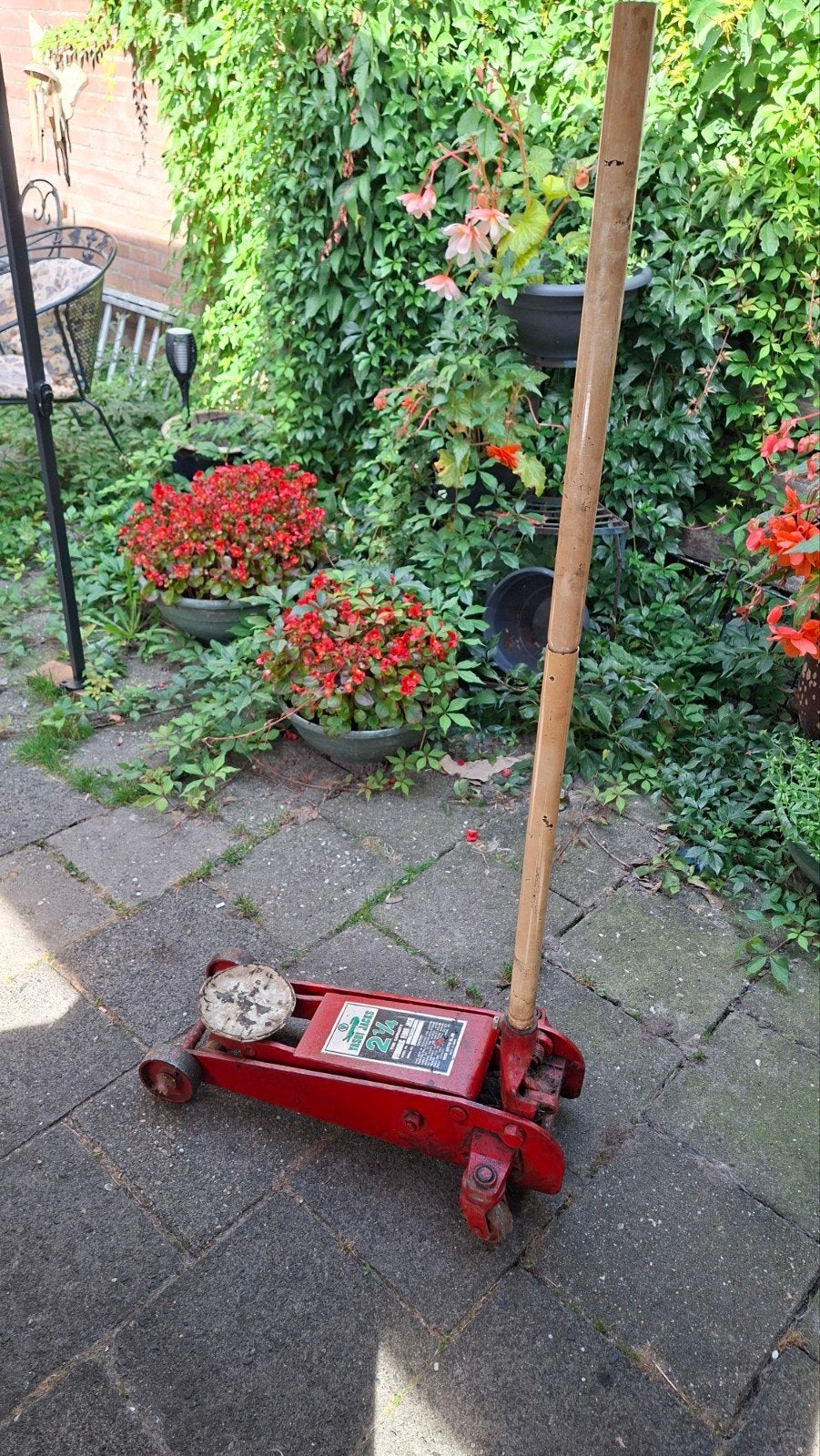 te koop aangeboden professionele garagekrik, Auto diversen, Ophalen, Gebruikt, Hydraulisch, Garagekrik