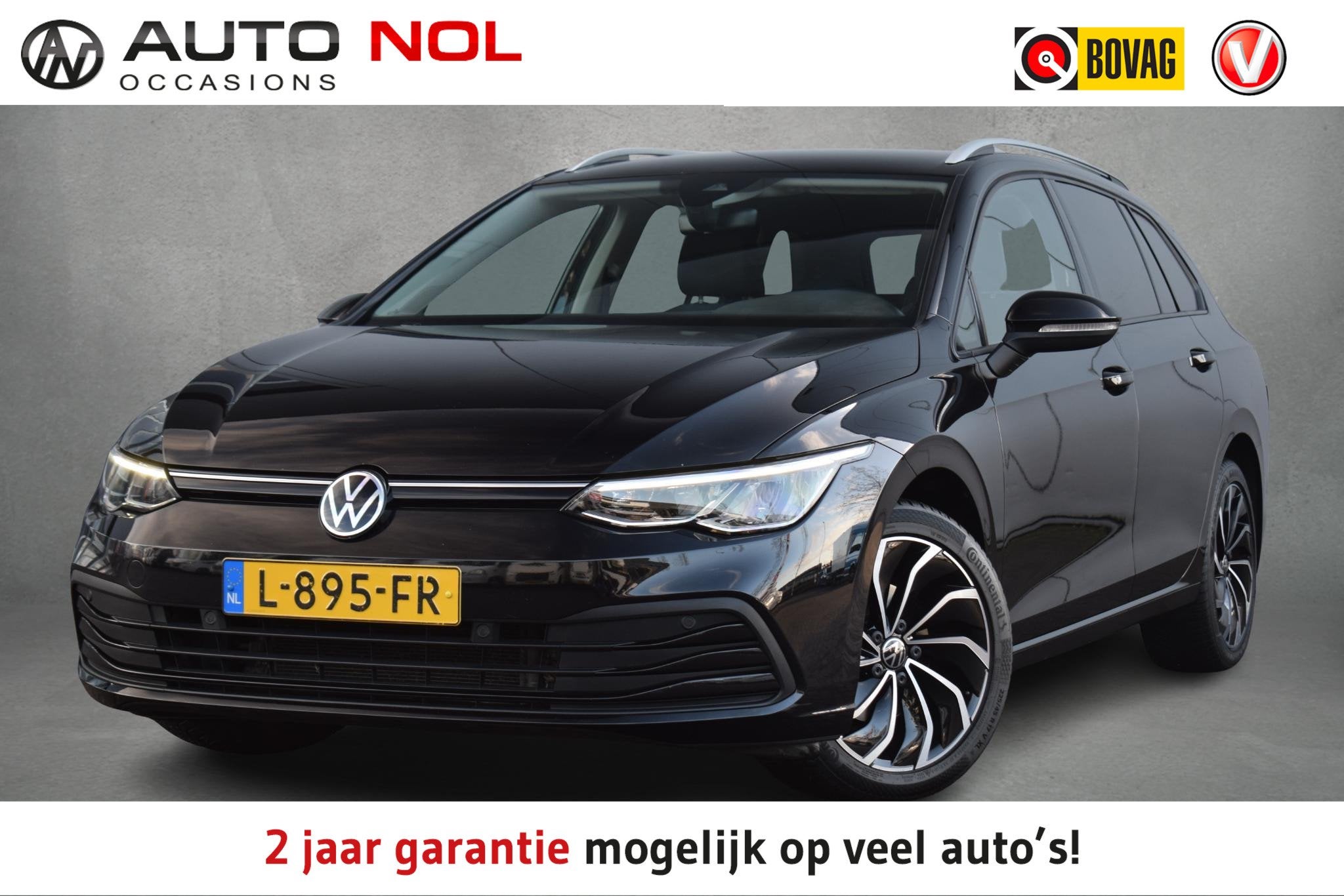 Volkswagen Golf Variant 1.0 TSI Life | Apple CarPlay | ACC |, Stof, Gebruikt, Zwart, Origineel Nederlands