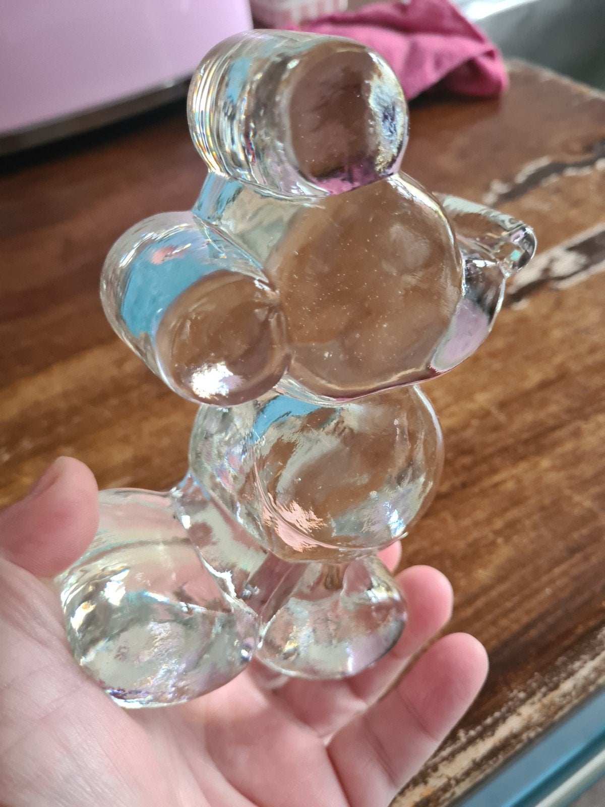 Vintage glazen Mickey Mouse beeldje
presse-papier (Jaren ', Verzamelen, Ophalen of Verzenden, Mickey Mouse, Zo goed als nieuw