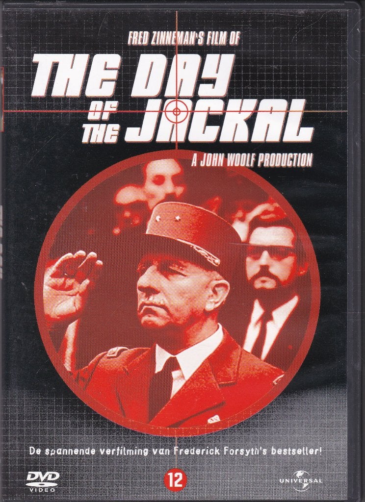 The day of the Jackal ֎ 1973, Edward Fox, Terence Alexander, 1960 tot 1980, Gebruikt, Ophalen of Verzenden, Actie en Avontuur