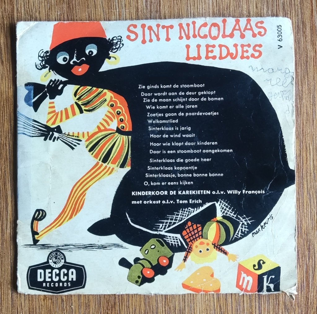 Sint Nicolaas liedjes single, Ophalen of Verzenden, Gebruikt, Overige typen