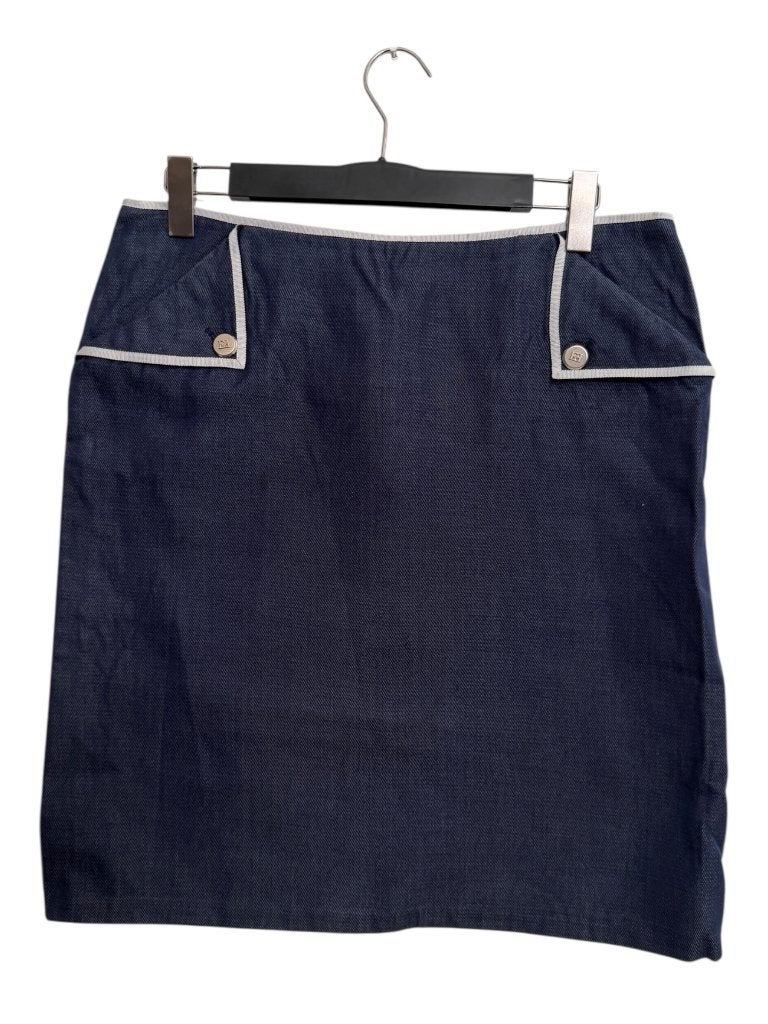 Escada rok 3XL, Kleding | Dames, Blauw, Maat 46/48 (XL) of groter, Ophalen of Verzenden, Zo goed als nieuw