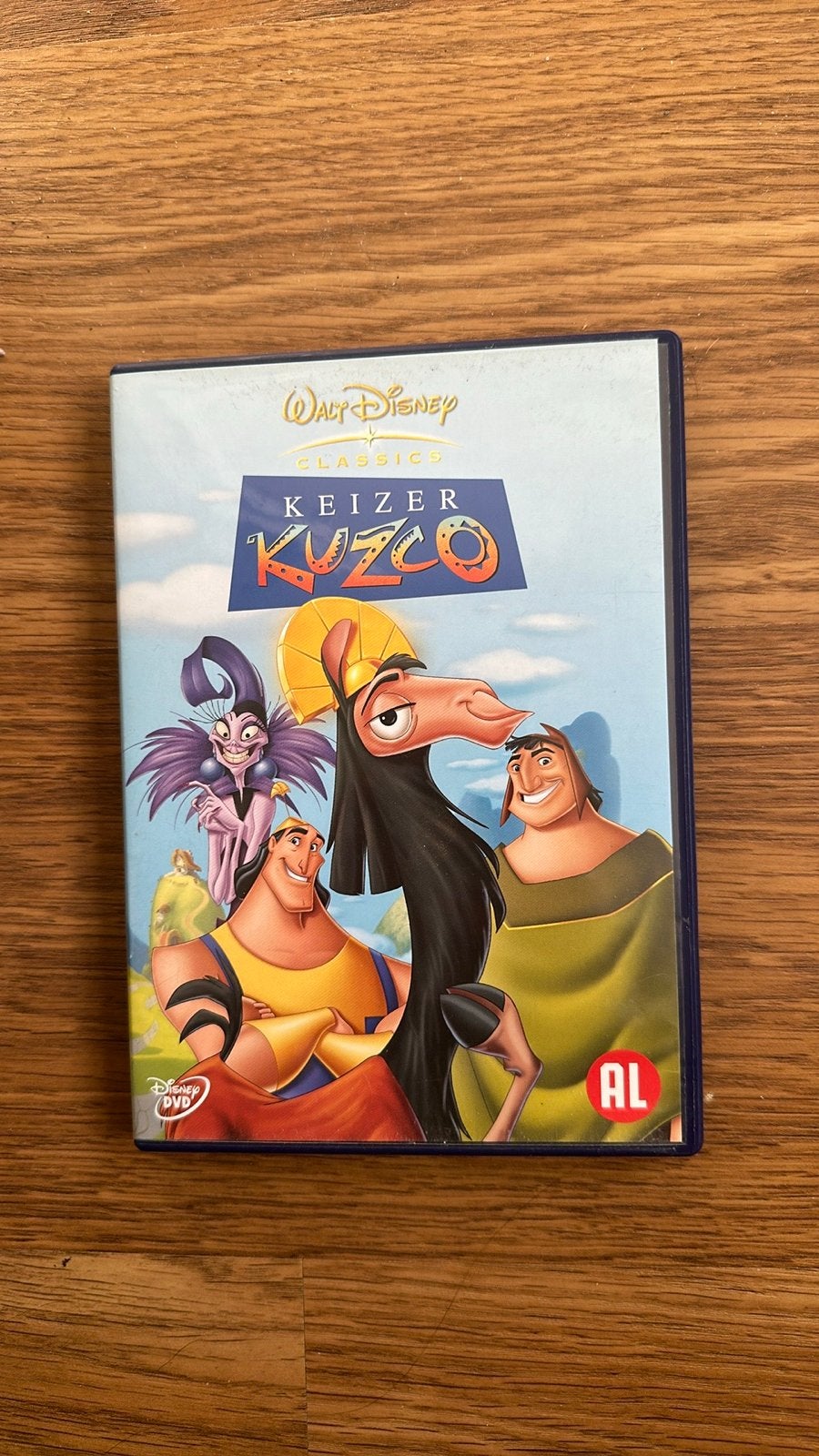 Walt Disney Classics: Keizer Kuzco DVD, Cd's en Dvd's, Gebruikt, Animatie, Inclusief doosje, Alle leeftijden