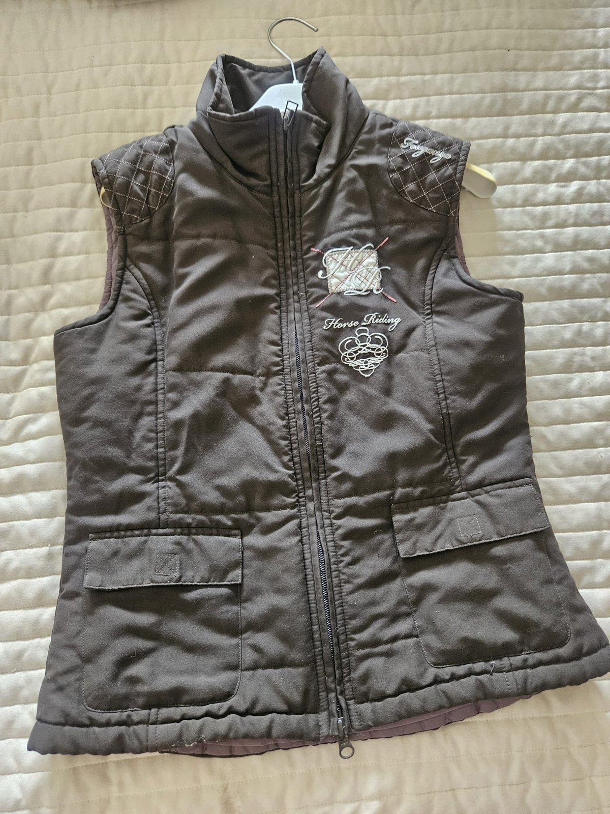 Bodywarmer bruin, Ophalen of Verzenden, Zo goed als nieuw