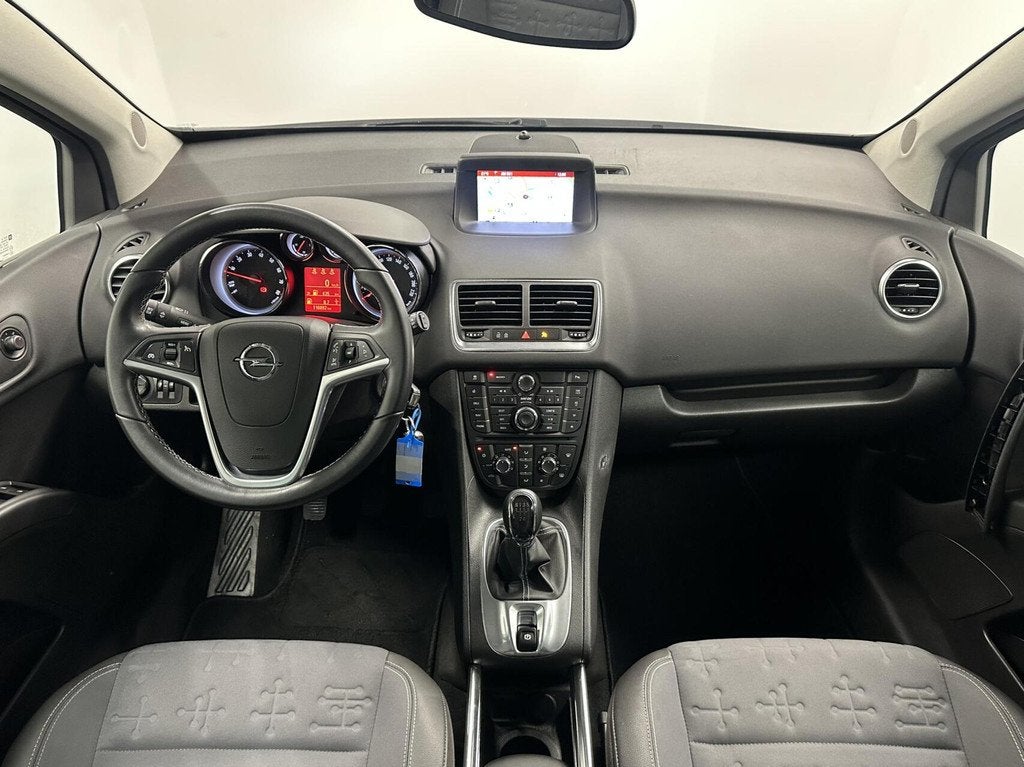 Opel Meriva 1.4 Turbo Blitz NAVIGATIE TREKHAAK CRUISE ECC LM, Auto's, Voorwielaandrijving, Gebruikt, 4 cilinders, Leder en Stof