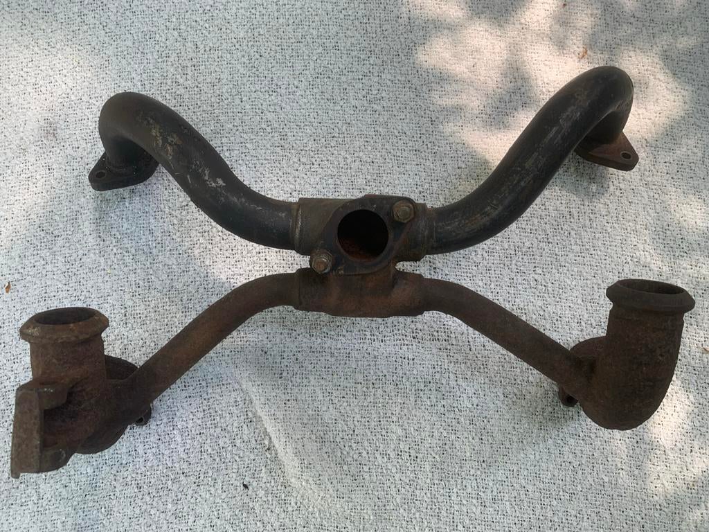Citroën 2CV spruitstuk enkeltraps carburateur (gebruikt), Auto-onderdelen, Ophalen of Verzenden, Citroën