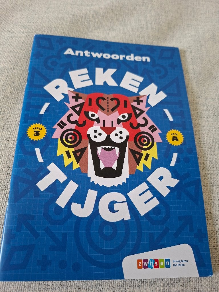 Rekentijger Groep 3 – Antwoordenboek A, Ophalen of Verzenden, Zo goed als nieuw, Overige niveaus, Nederlands