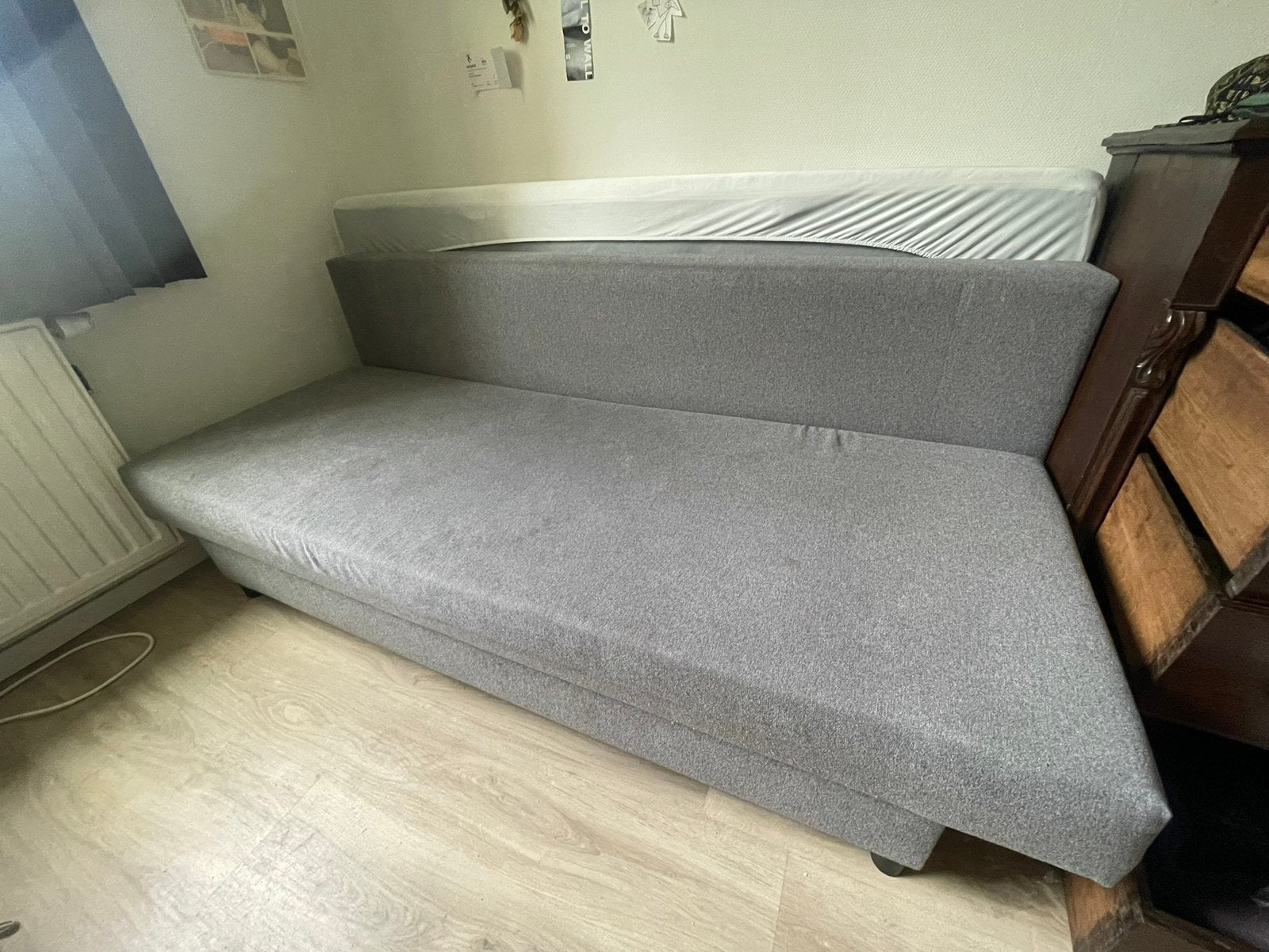 Ikea slaapbank, Ophalen of Verzenden, Zo goed als nieuw
