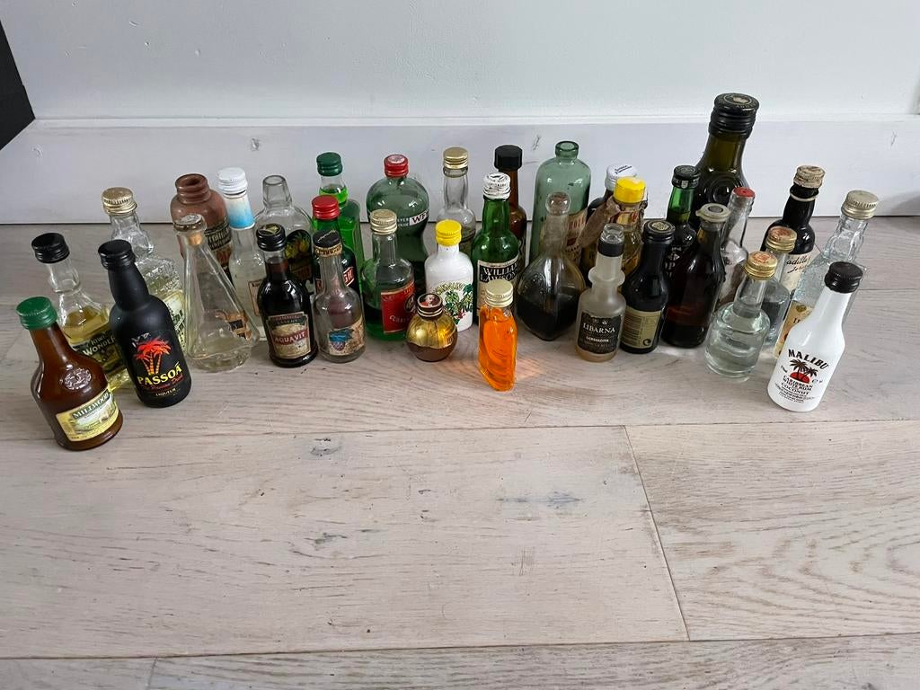 Flesjes alcohol, Ophalen of Verzenden, Gebruikt