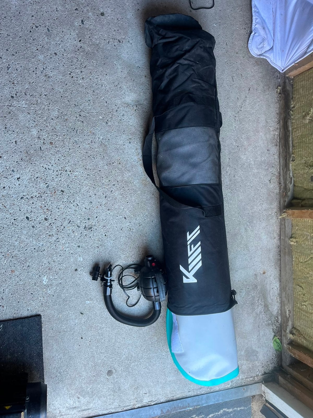 Airtrack 4 meter - Zo goed als nieuw, Sport en Fitness, Ophalen, Zo goed als nieuw, Materiaal