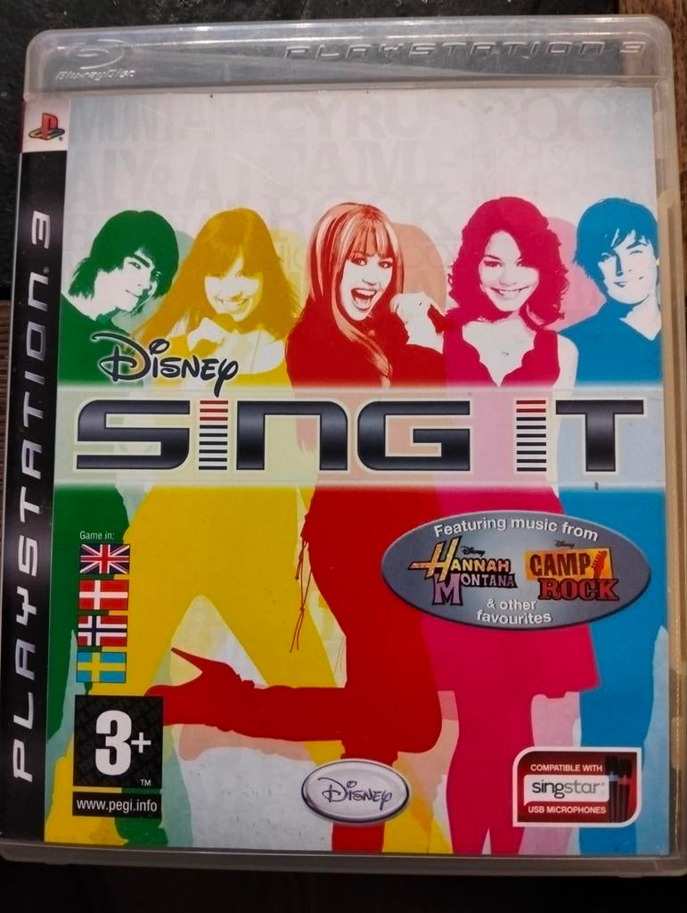 PS 3 SING IT  DISNEY, Spelcomputers en Games, Games | Sony PlayStation 3, Muziek, Ophalen of Verzenden, Zo goed als nieuw, 3 spelers of meer