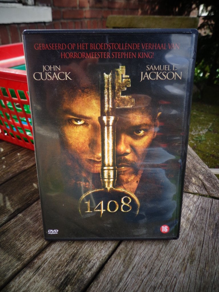 1408 DVD - Gebaseerd op Stephen King verhaal, Cd's en Dvd's, Dvd's | Horror, Gebruikt, Psychologisch, Vanaf 16 jaar, Engels, Nederlands
