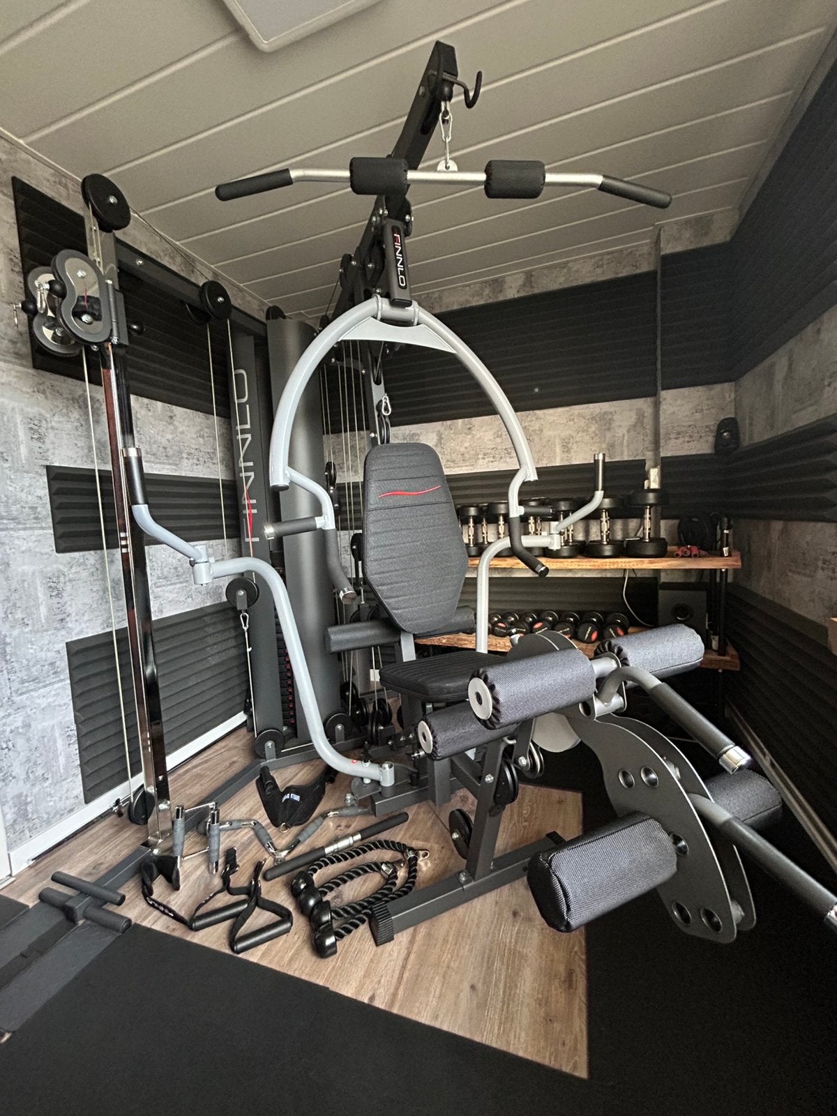 Finnlo Autark 6000 Krachtstation inc. VELE extra accessoires, Ophalen, Zo goed als nieuw, Benen, Overige typen