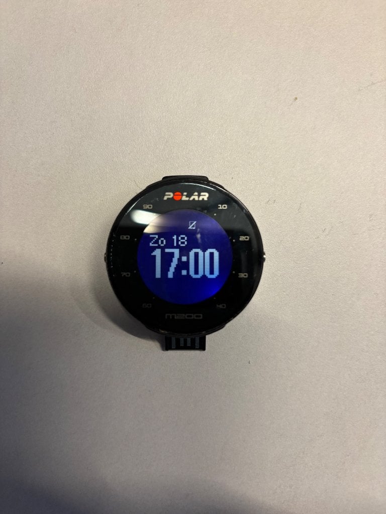 Polar M200 sportwatch, Gebruikt, Zwart, Afstand, Android