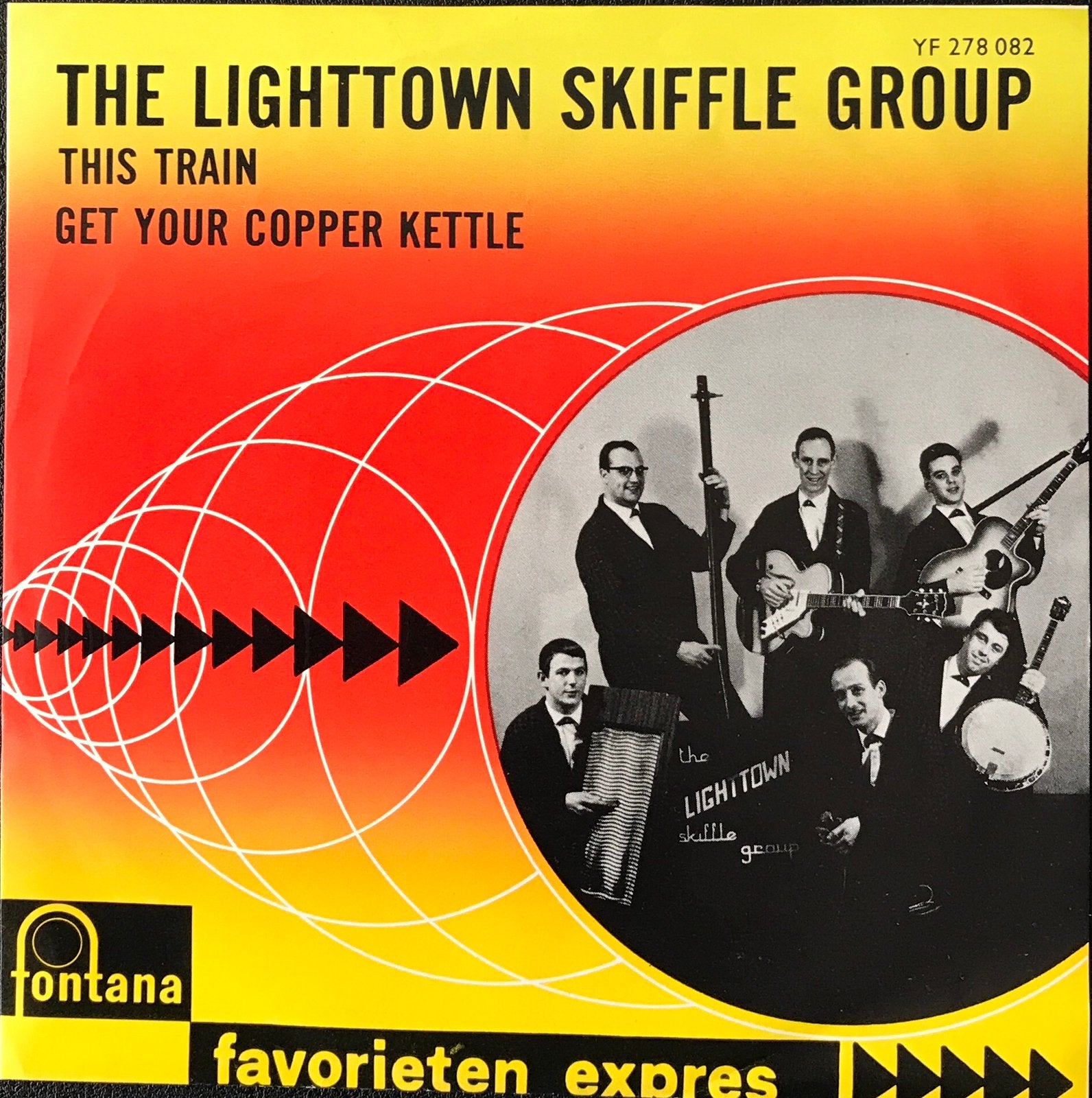 The Lighttown Skiffle Group - This train (ALS NIEUW), Verzenden, Zo goed als nieuw, 7 inch