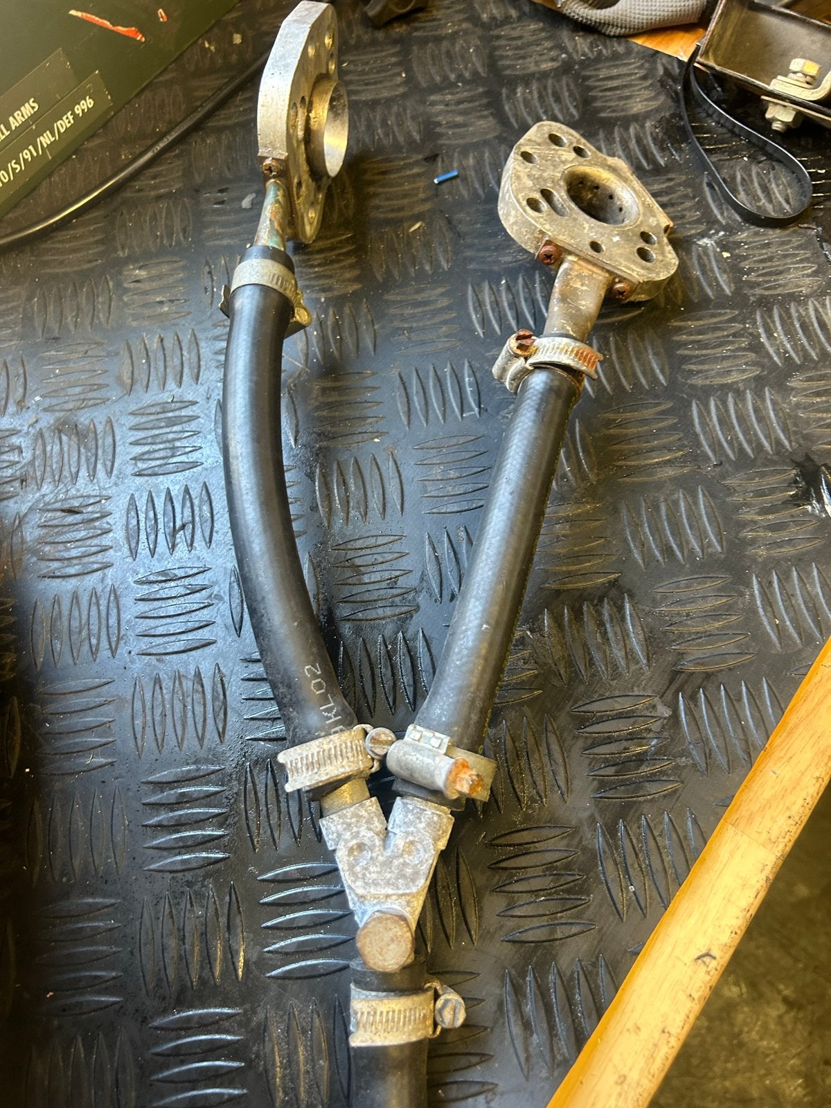Gasmengstukken Land Rover SU HIF44 carburateurs, Ophalen, Gebruikt, Land Rover