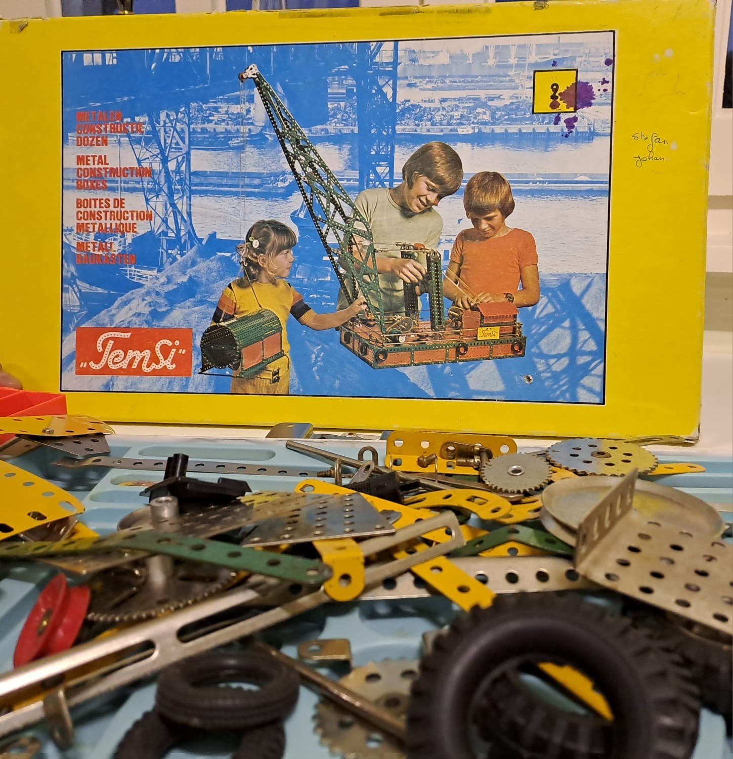 IJZEREN MECCANO JAREN 70 !, Ophalen, Groter dan 1:32