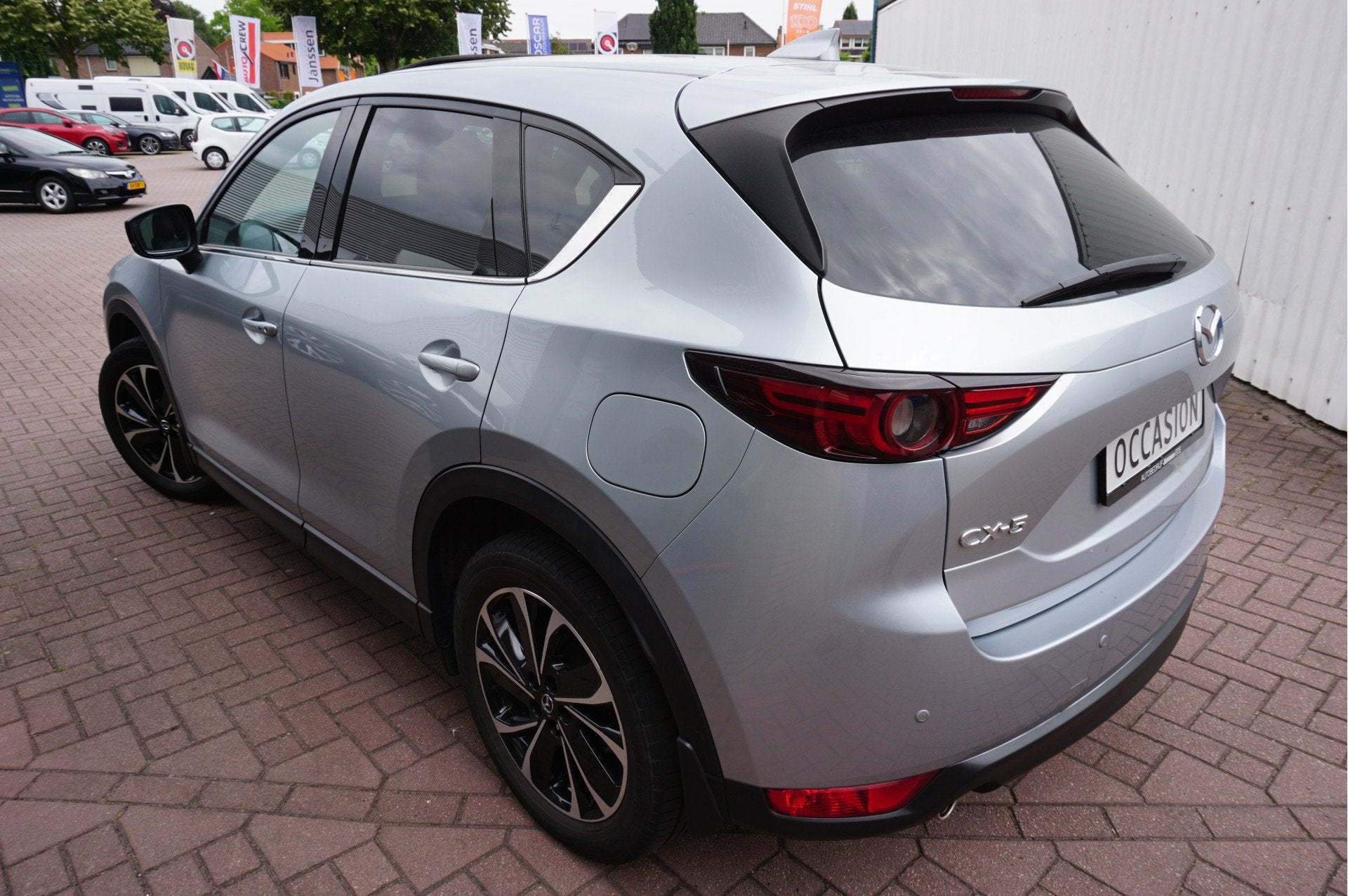 Mazda CX-5 2.5 SkyActiv-G 194 Cosmo Automaat (bj 2021), Gebruikt, 194 pk, 4 cilinders, Leder
