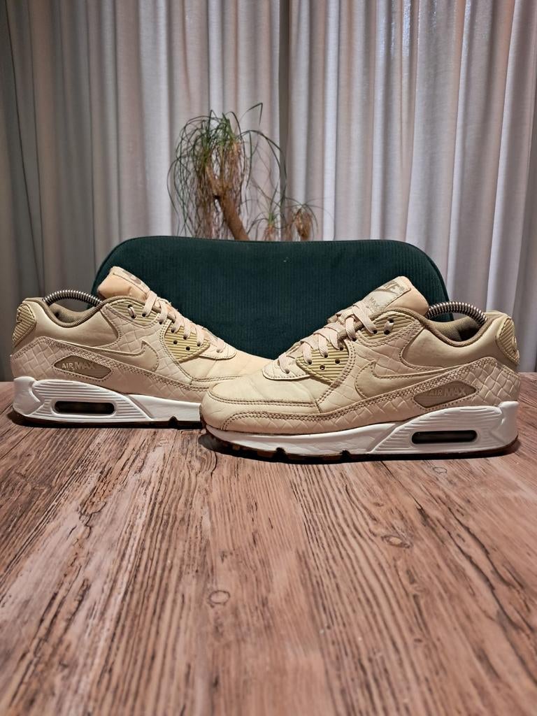Nike Air Max 90 Premium 'Oatmeal' Size 37,5, Beige, Nike, Ophalen of Verzenden, Sneakers of Gympen