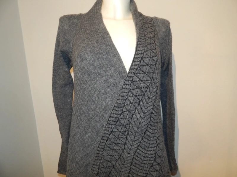 Sarah Pacini pracht vest motief deels oa alpaca merino, Verzenden, Sarah Pacini, Maat 46/48 (XL) of groter, Zo goed als nieuw