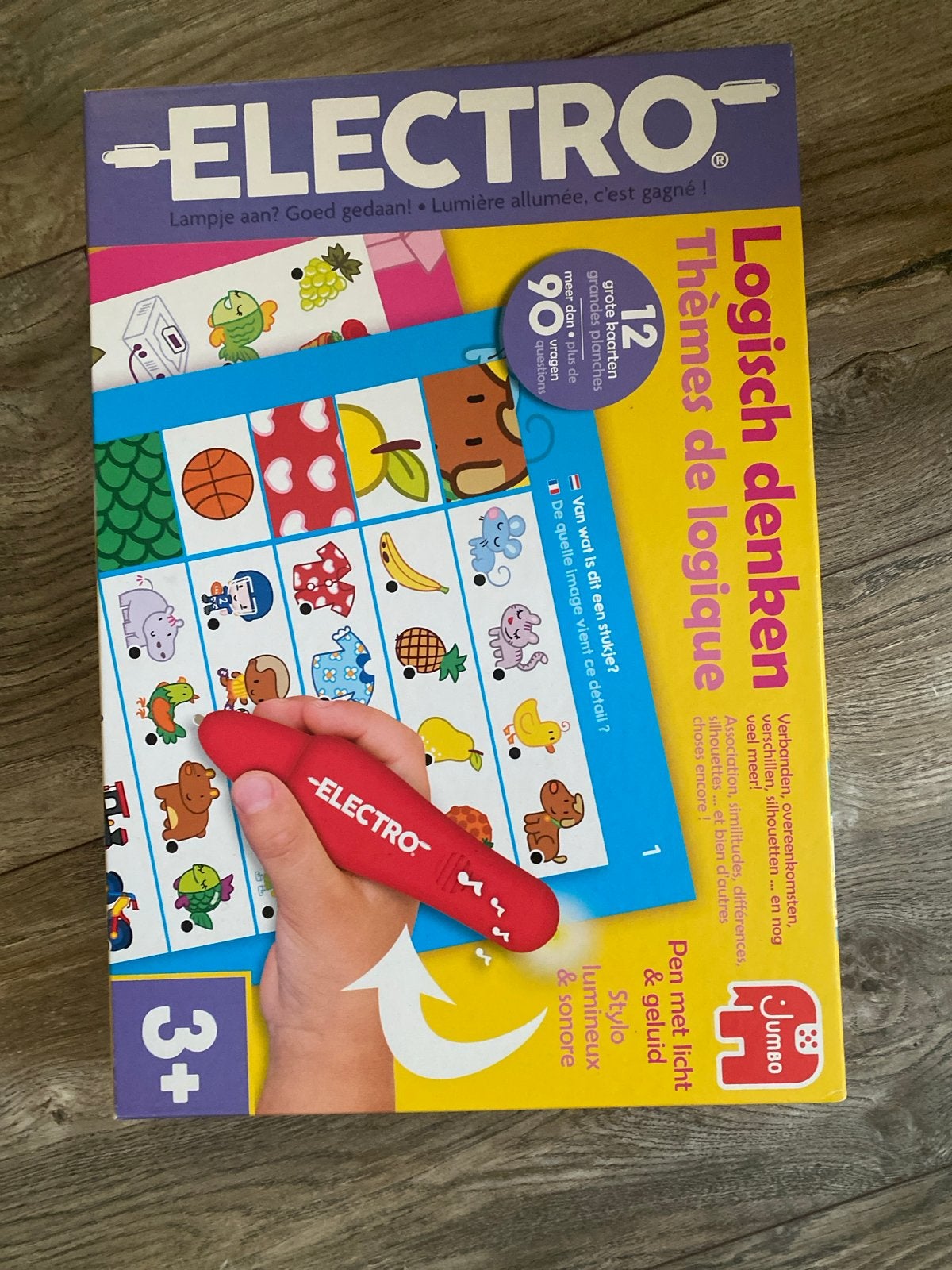 Jumbo Electro Logisch Denken - Educatief Spel 3+, Ophalen, Zo goed als nieuw, Elektronica, Met licht