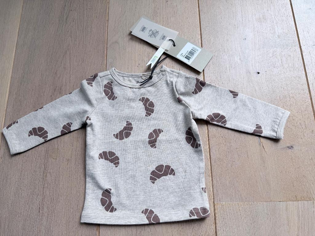 Z8 newborn shirt croissant 56 NIEUW, Jongetje of Meisje, Z8, Nieuw, Ophalen of Verzenden
