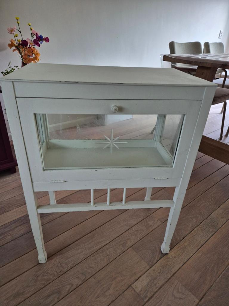 Vintage Theekastje - Charmant en Functioneel, Ophalen