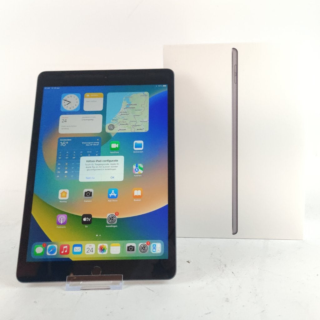 Apple iPad 7 2019 32gb || iOS 18 || Nu voor maar € 129.99, Computers en Software, Tablet-hoezen, 10 inch, Gebruikt, Ophalen of Verzenden