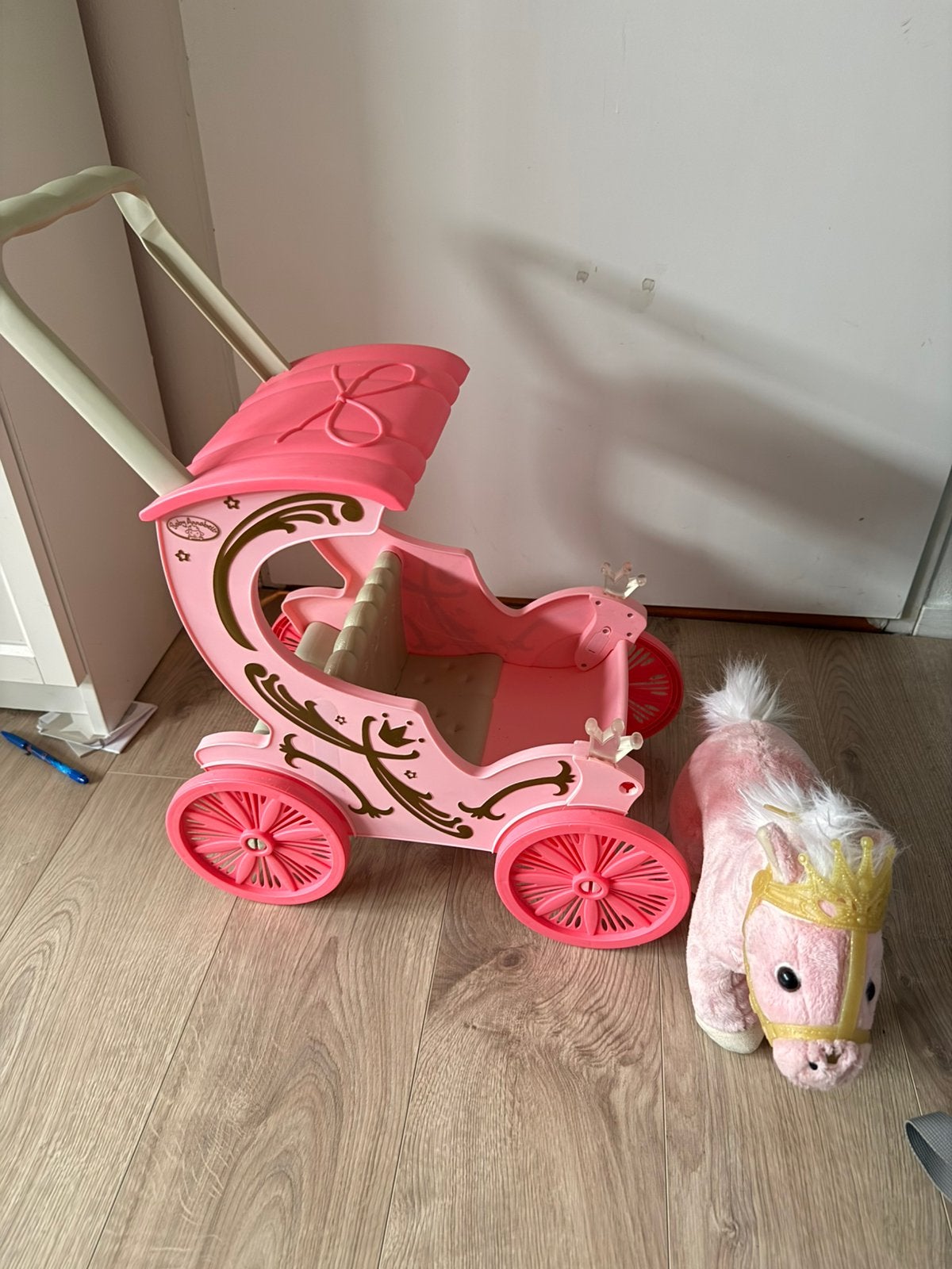 Koets baby Annabell, Kinderen en Baby's, Speelgoed | Poppen, Ophalen of Verzenden, Zo goed als nieuw, Babypop
