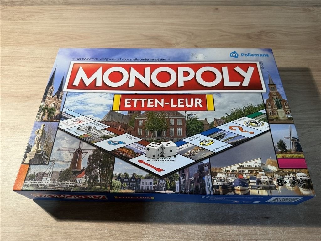 Monopoly etten-leur - s6726, Hobby en Vrije tijd, Verzenden, Zo goed als nieuw