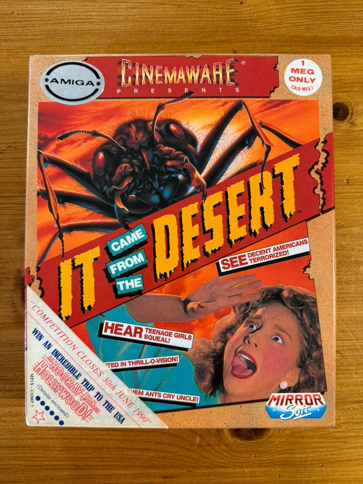 It Came From The Desert, Ophalen