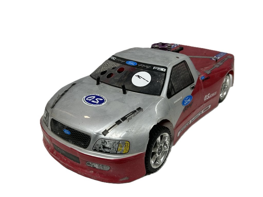 Ford F-150 nitro 1/10 rc auto, Hobby en Vrije tijd, Modelbouw | Radiografisch | Auto's, Gebruikt, Ophalen of Verzenden, Schaal 1:10