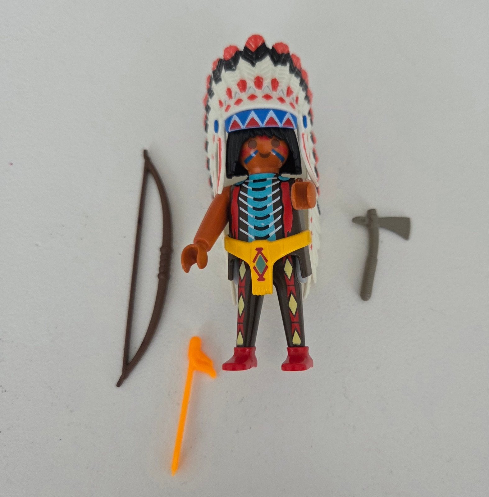 Playmobil Indianenopperhoofd, Ophalen, Zo goed als nieuw