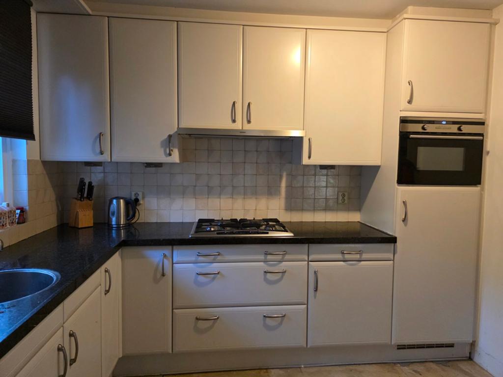Complete keuken met koelkast (2021) en oven - zelf demontere, Ophalen, Gebruikt, Overige materialen, Wit