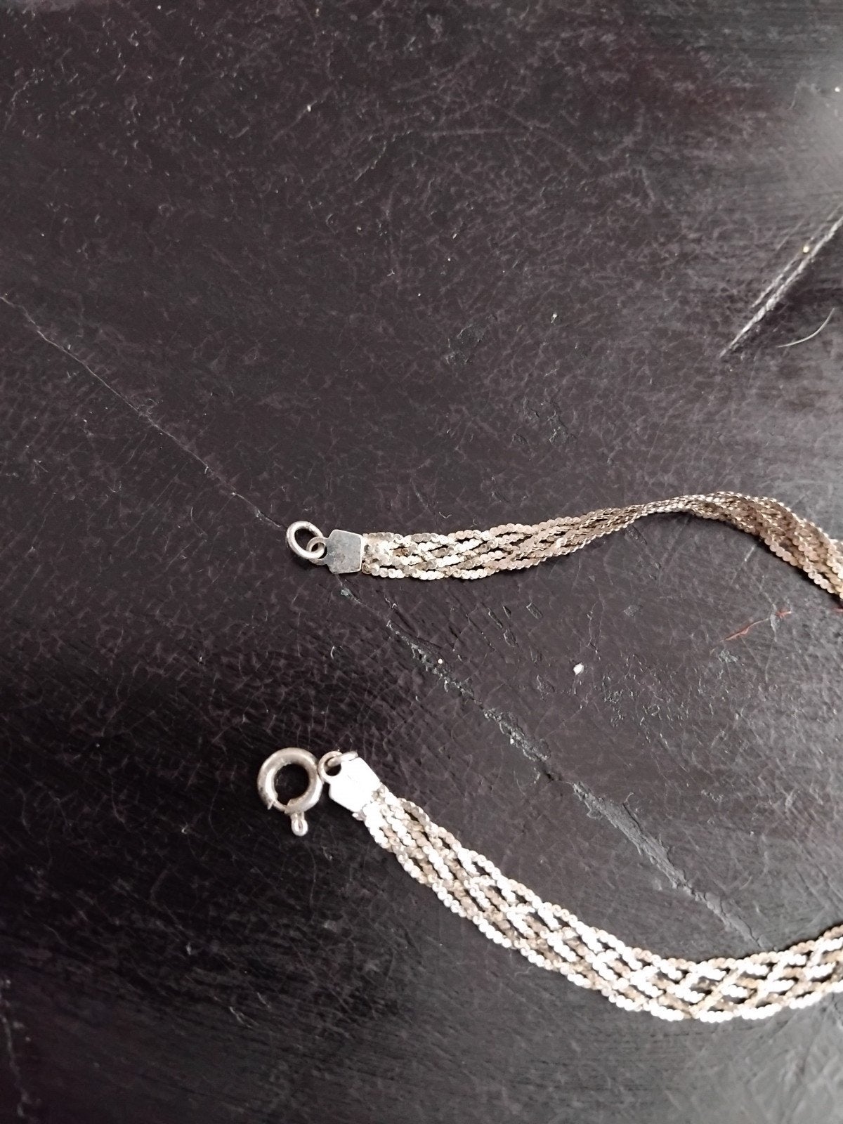 Milor 925 Italy Zilveren Gevlochten Ketting, Ophalen of Verzenden, Gebruikt, Zilver, Zilver