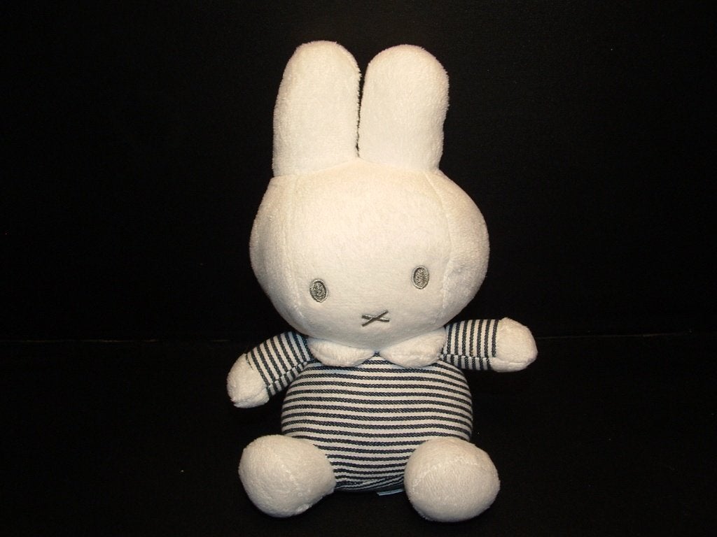 TIAMO KONIJN NIJNTJE MIFFY VAN DICK BRUNA VELOURS WIT, Verzenden, Nieuw, Overige typen