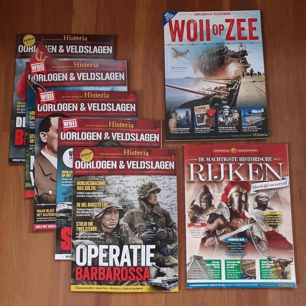 Tijdschriften, Zo goed als nieuw, Algemeen, Ophalen, Tweede Wereldoorlog