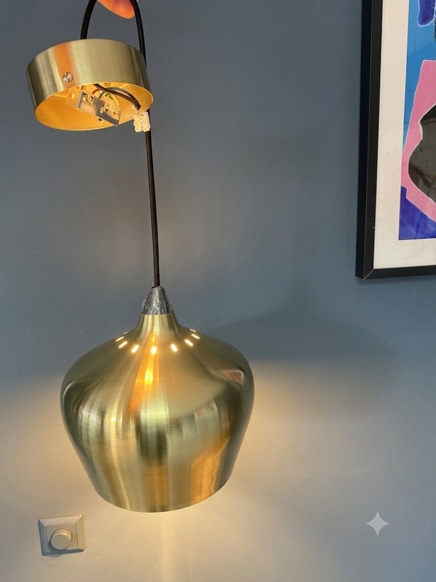 2x Frandsen Toni Ri Design Lamp Modern Limited Edition, Ophalen of Verzenden, Zo goed als nieuw, Metaal, E27 (groot)