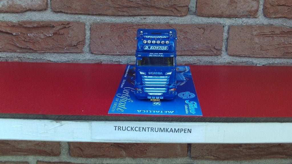 Tekno  Scania  R - Serie  Topline  van  Contlift., Ophalen of Verzenden, Nieuw, Bus of Vrachtwagen, Tekno