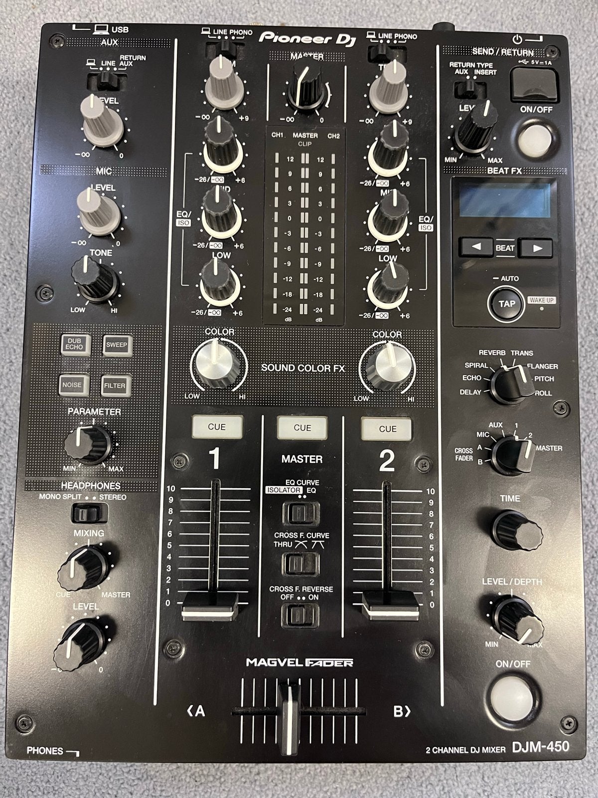 Pioneer DJM 450 - Zo goed als nieuw, Muziek en Instrumenten, Dj-sets en Draaitafels, Ophalen of Verzenden, Zo goed als nieuw, Pioneer